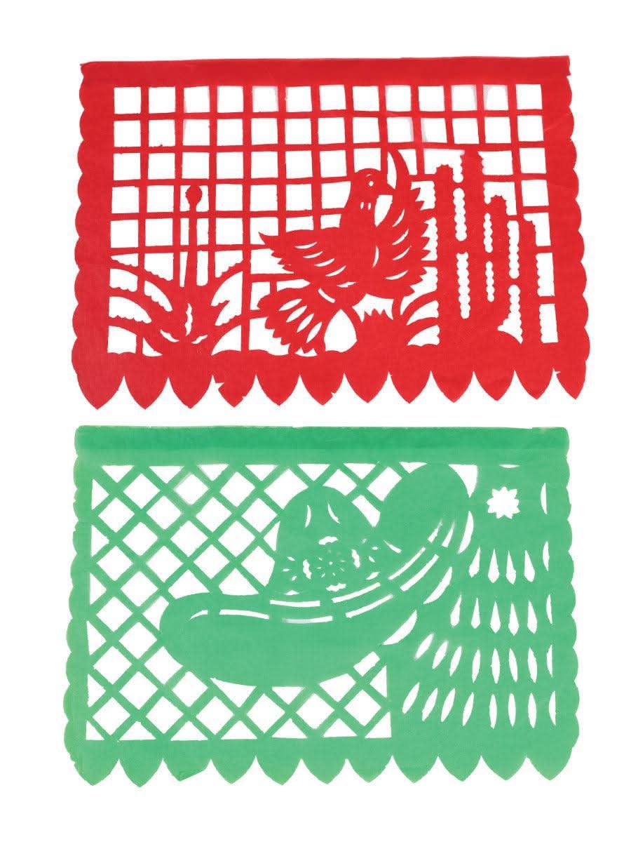 Decorative Papel Picado Fiesta Mexicana Paper Multicolor 601844