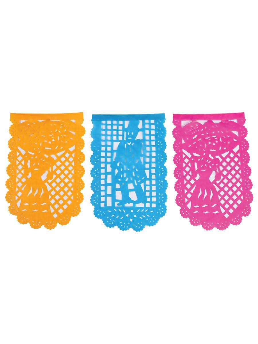 Decorative Papel Picado Catrinas Paper Multicolor 601845
