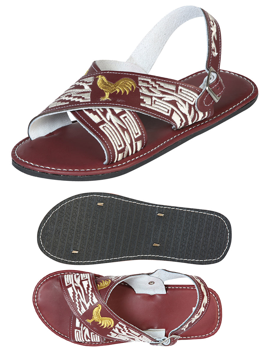 Mexican Artisanal Sandals 50% Leather, 50% Synthetic Shedron 603791