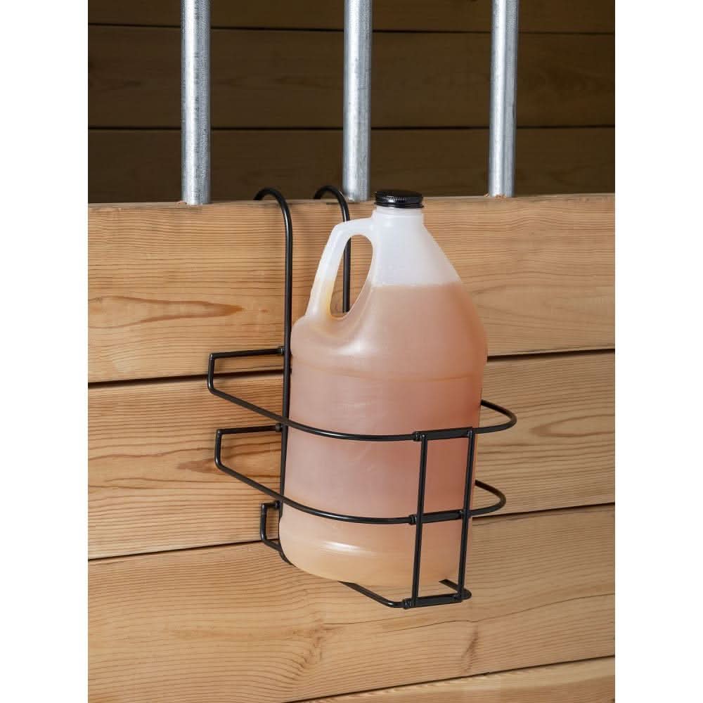Tough1 Collapsible Stall Bottle Holder – Powder-Coated Metal, Easy Storage, 11¼” Tall