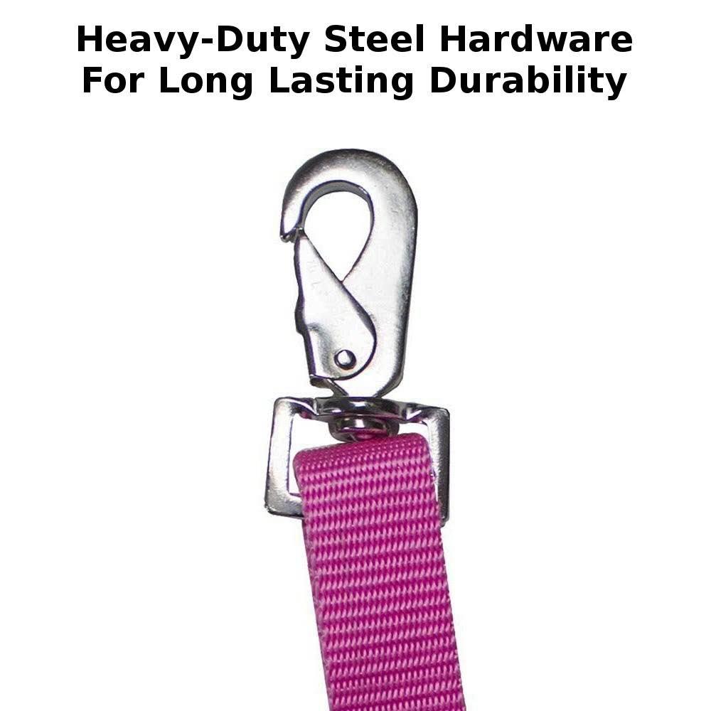 Derby Originals Heavy Duty Adjustable Overlay 30” Nylon Hanging Bucket Straps for Water and Feed Buckets - Available in Four Fun Patterns