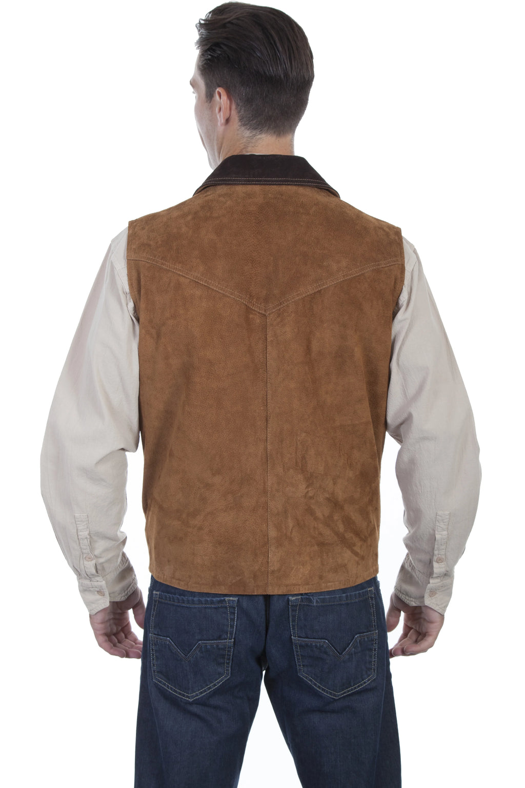 Dusty Ridge Scully Dusty Ridge (621 Calf Suede) – Men's Vest – Burch HIll Tack