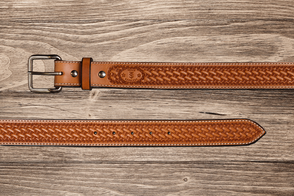 Natural Basket Belt 48