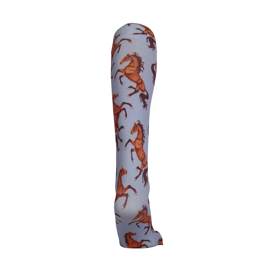AWST Int'l Lila Bay Horses Socks