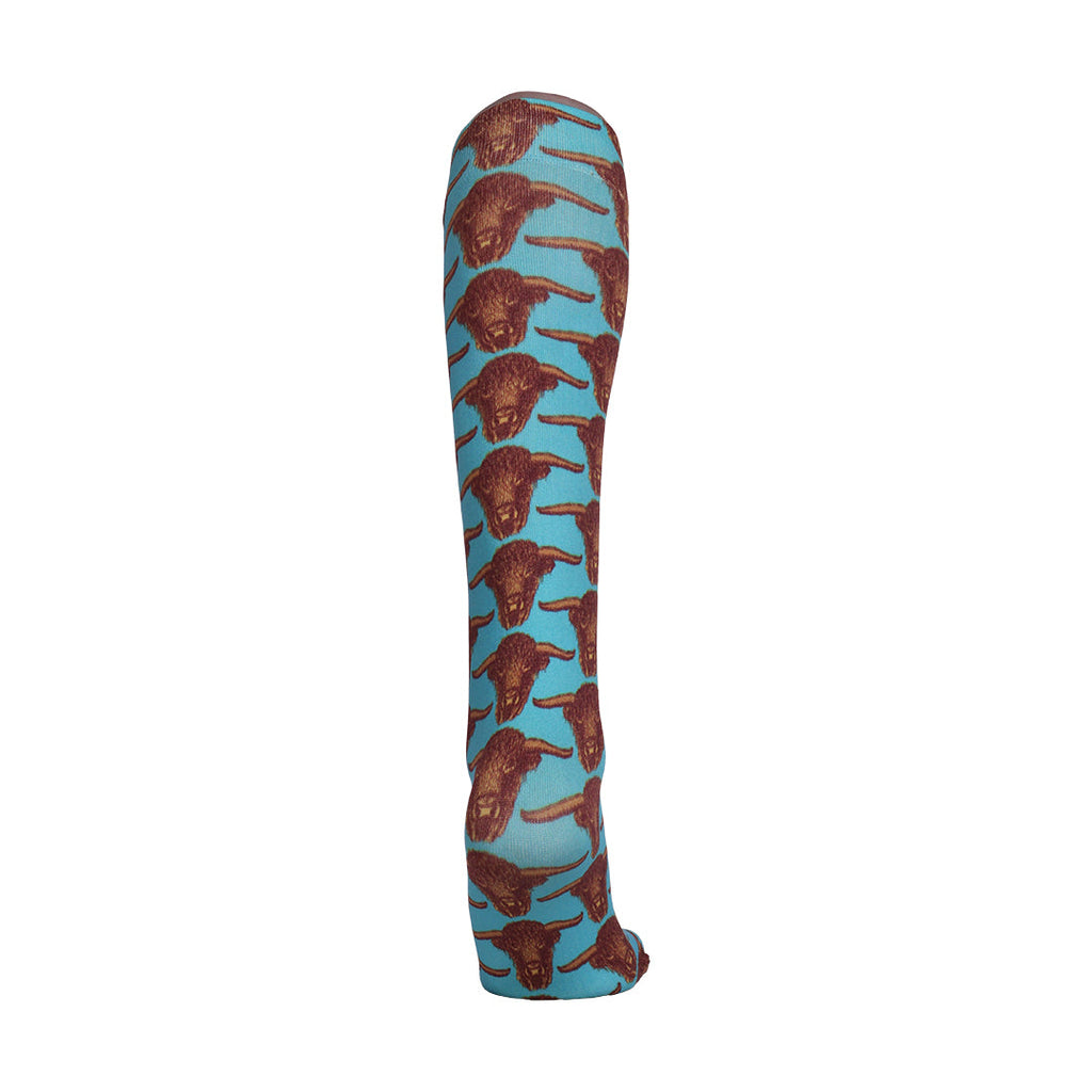 AWST Int'l Vintage Bull Head Boot Socks