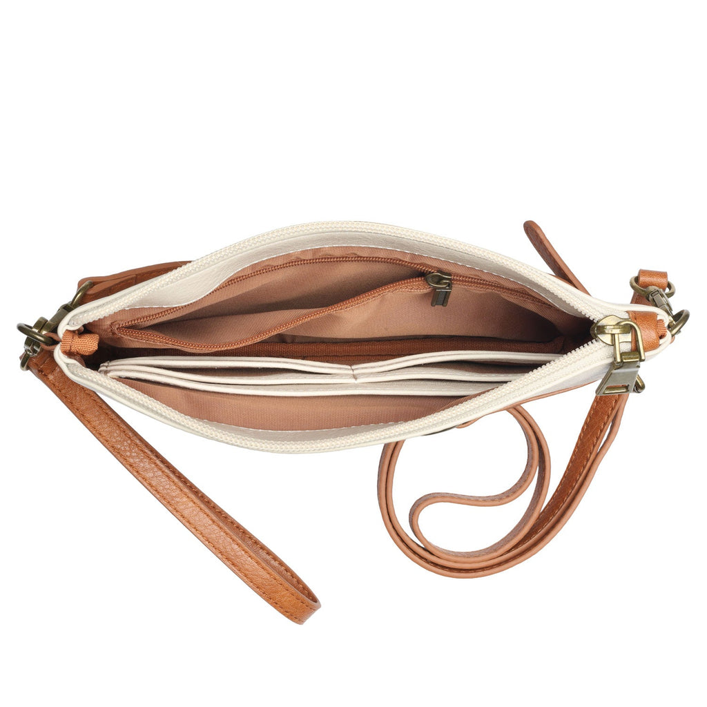 AWST Vegan Leather Snaffle Bit Crossbody Bag