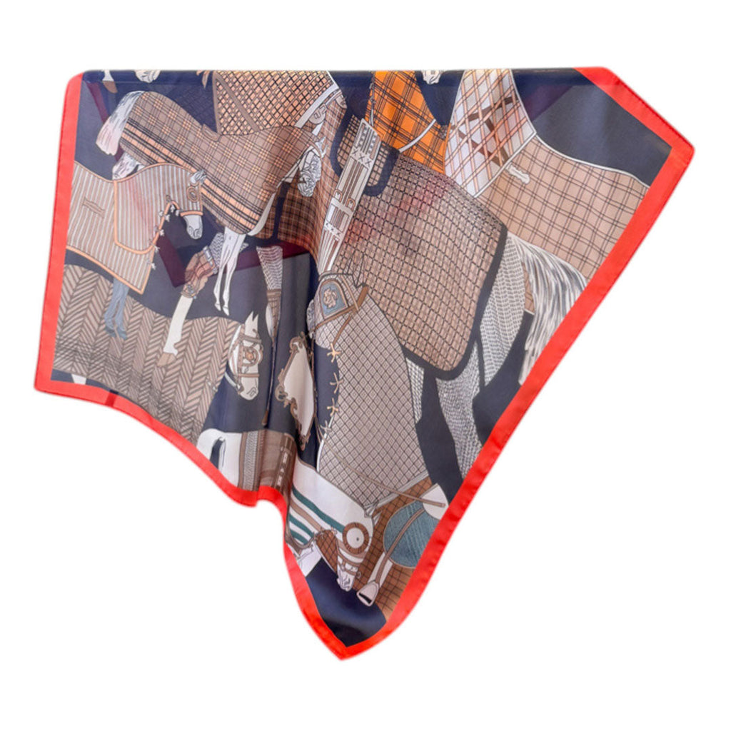 Awst Int'l Horses Gather Scarf 28" x 28"