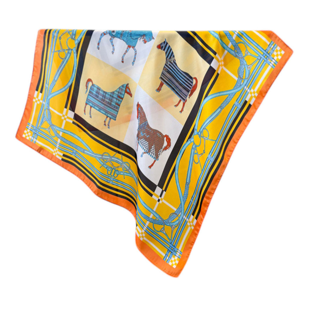 Awst Int'l Blanket Squares Scarf 28" x 28"