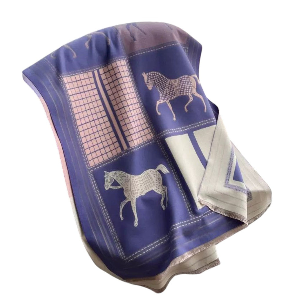 Awst Int'l Blanket Check Acrylic Cashmere Scarf