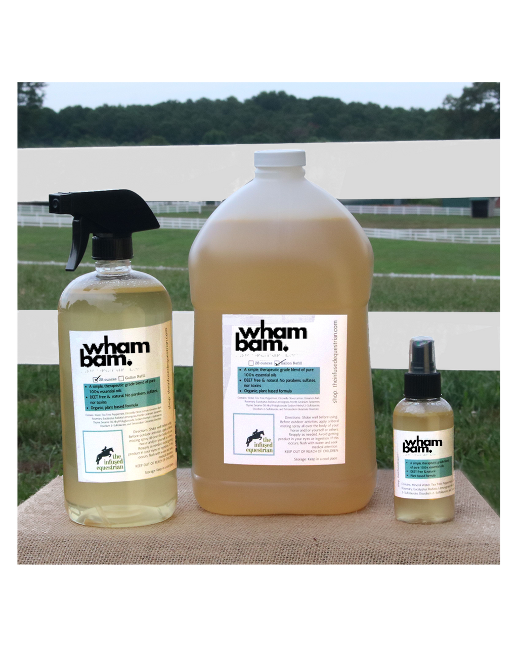 Wham Bam. A Coat Spray Repellent (4 oz)