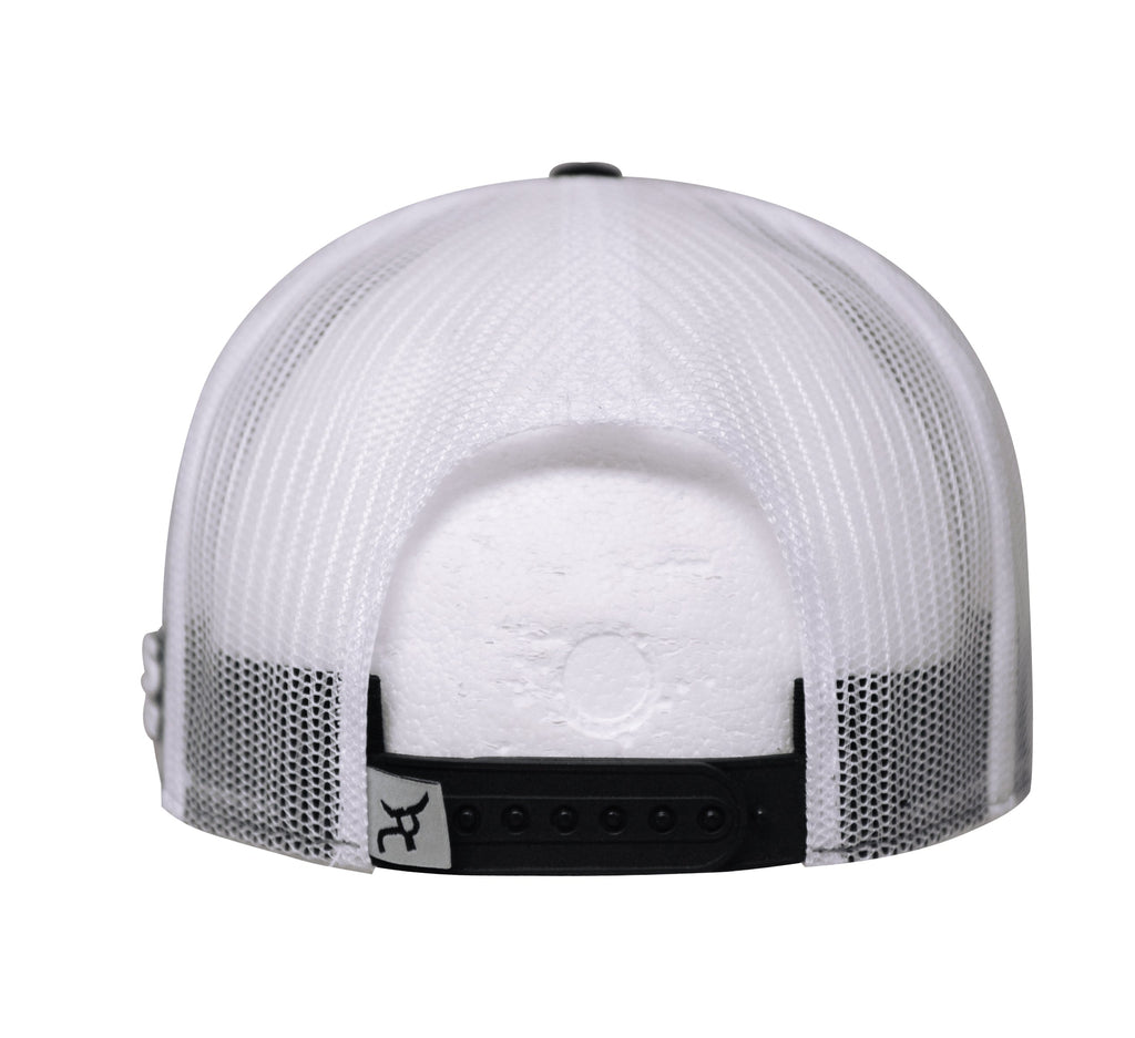 ROPESMART CLASSIC TRUCKER SNAPBACK WITH RED STEER