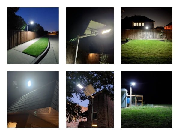 6400W Solar Street Light – 150,000 Lumens Commercial LED Parking Lot Light with Motion Sensor & Remote