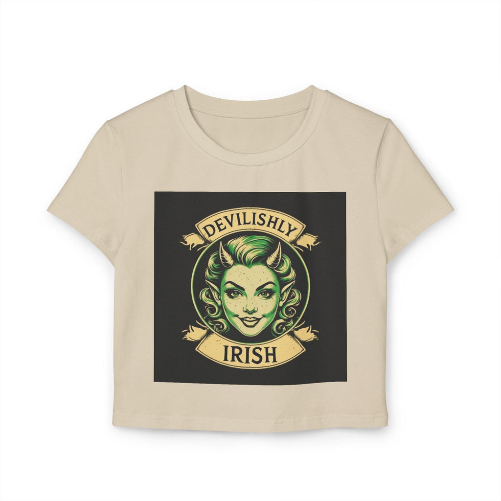 St Patricks Day Baby Tee Devilishly Irish