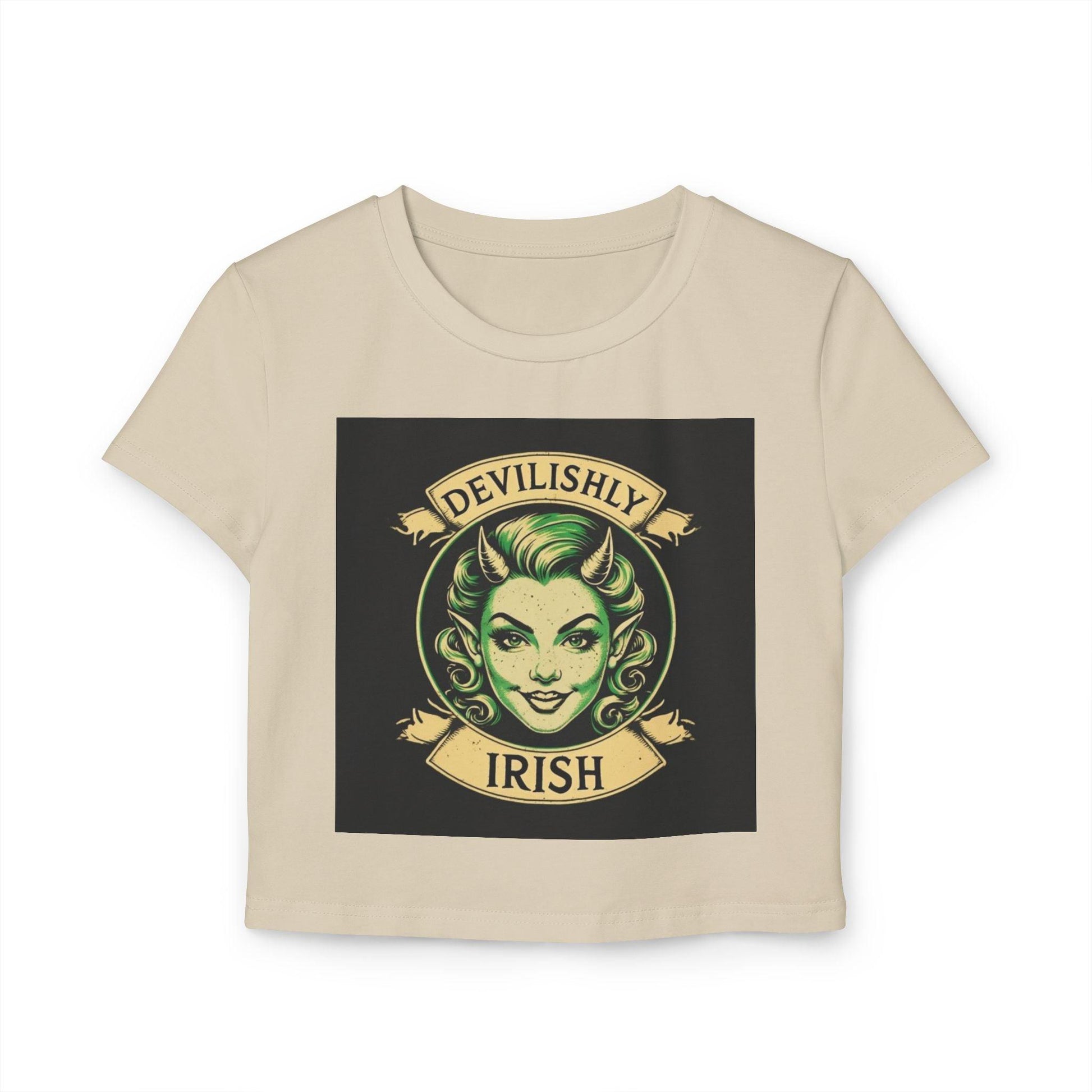 St Patricks Day Baby Tee Devilishly Irish