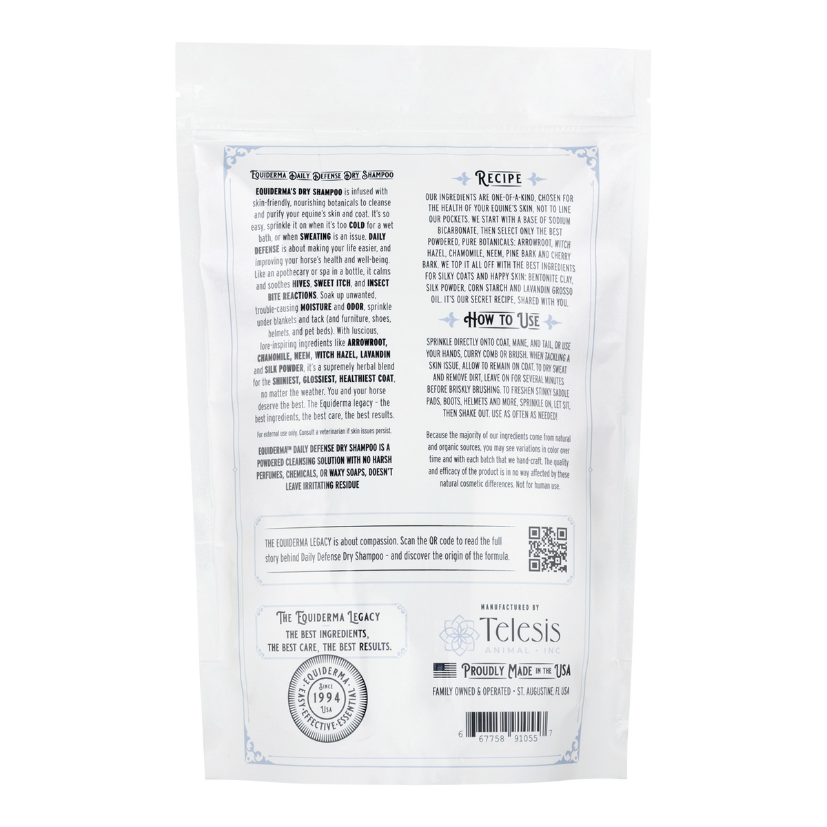 NOW IN NEW REFILL BAGS! Daily Defense Dry Shampoo