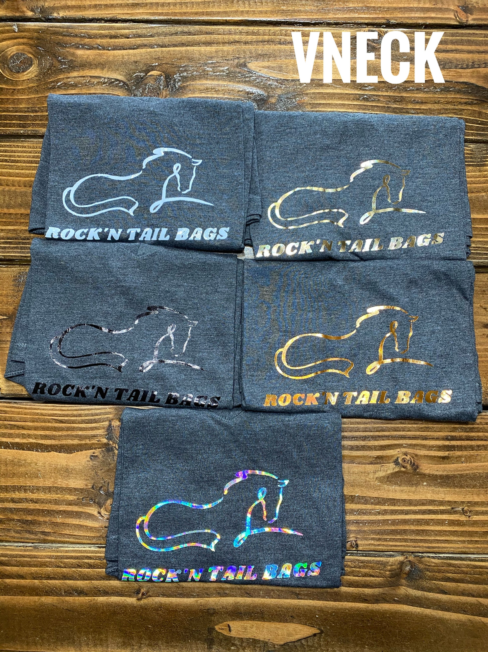 Smoke V-Neck Tee