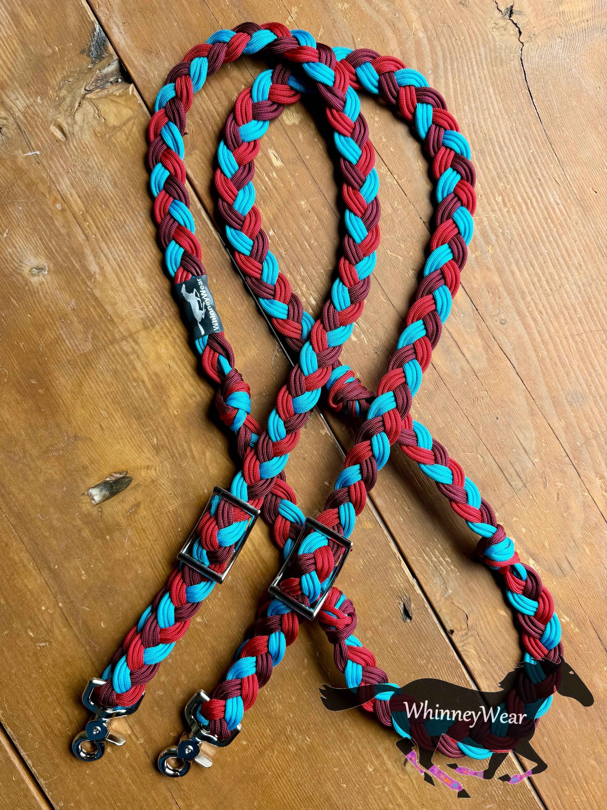 8ft Montana Braided Reins