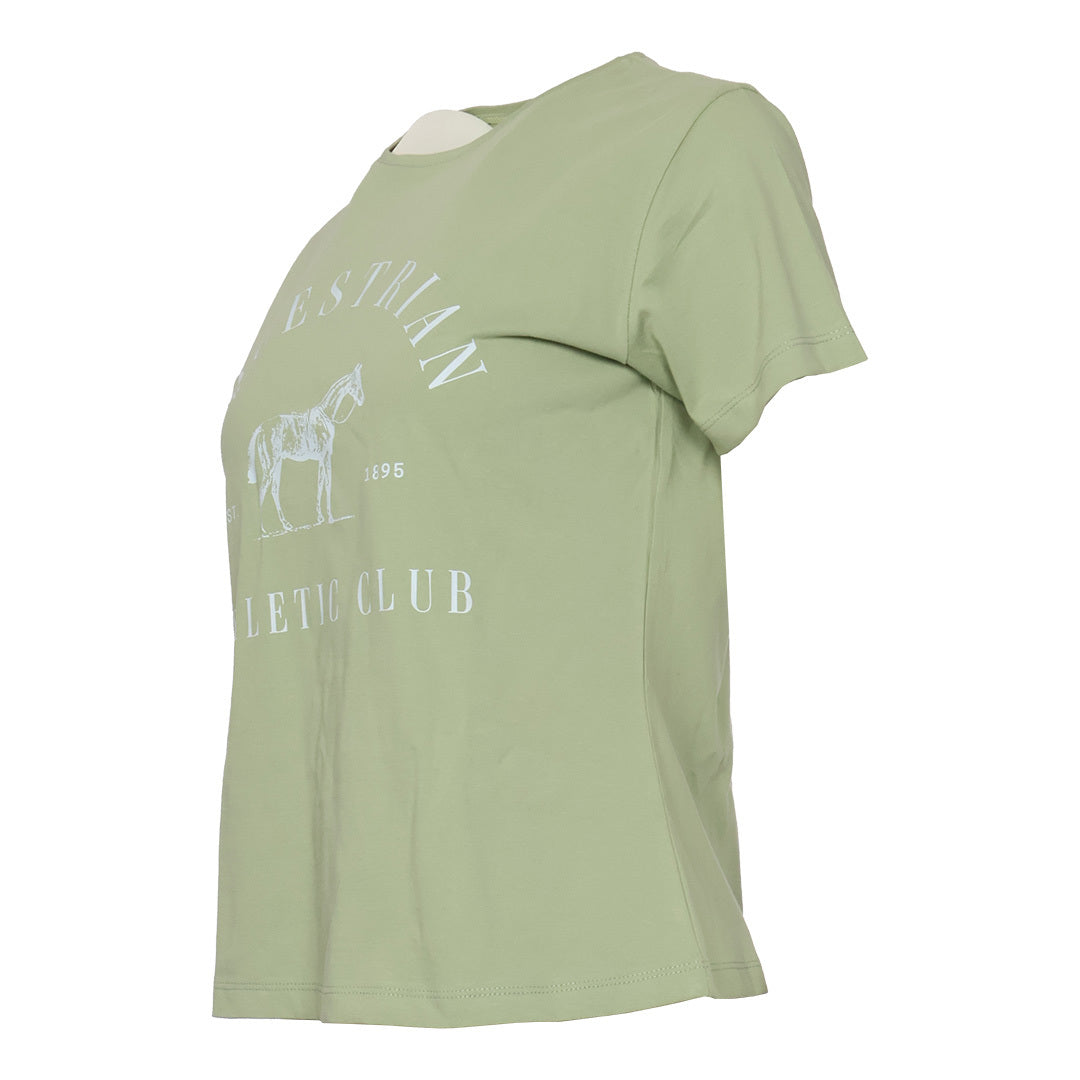 Dapplebay Equestrian Athletic Club Tee-Sage