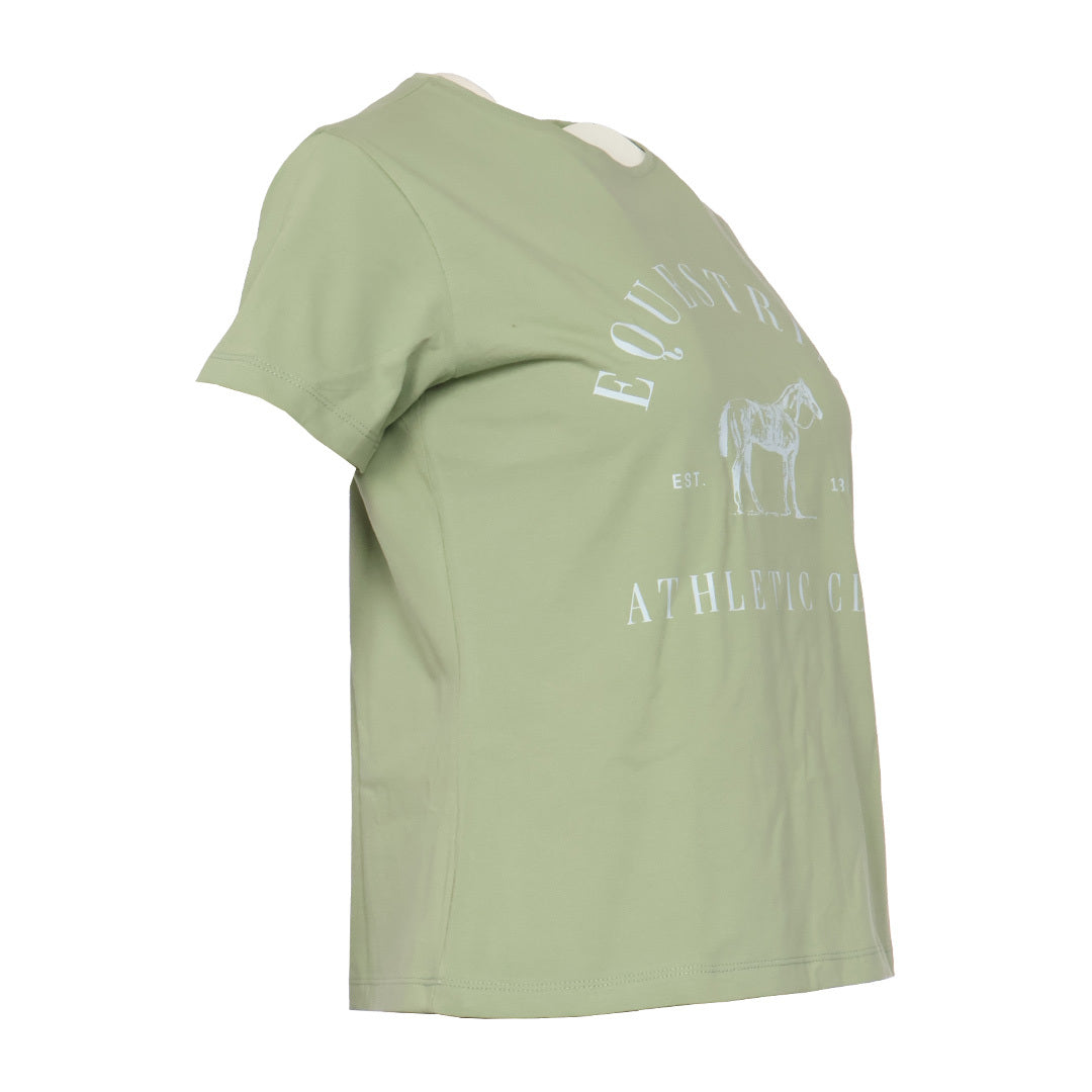 Dapplebay Equestrian Athletic Club Tee-Sage
