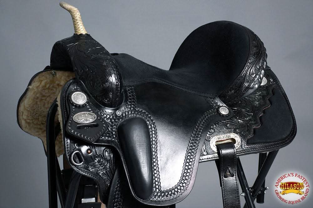 Flex Tree Western Horse Saddle American Leather Trail Barrel Racing