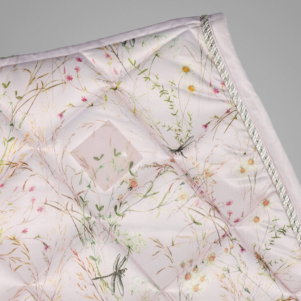 Dapplebay Dragonfly Meadow Pony Saddle Pad-Light Pink