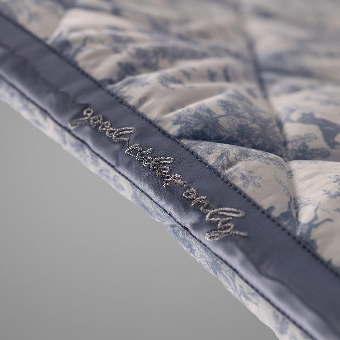Dapplebay Equestrian Toile Jump Saddle Pad-Moonrise