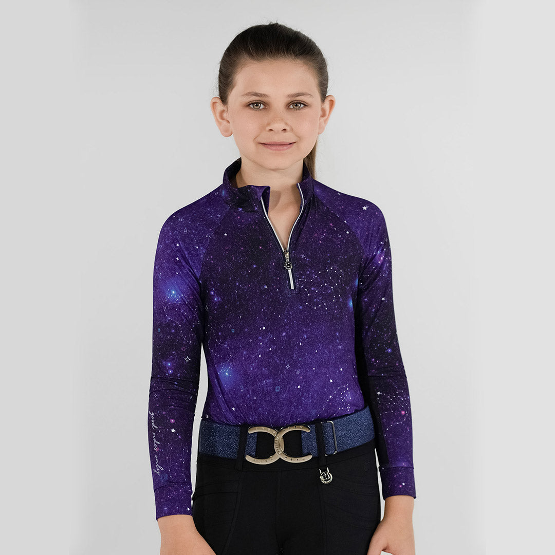 Dapplebay Kids Constellation 1/4 Zip - Long Sleeve