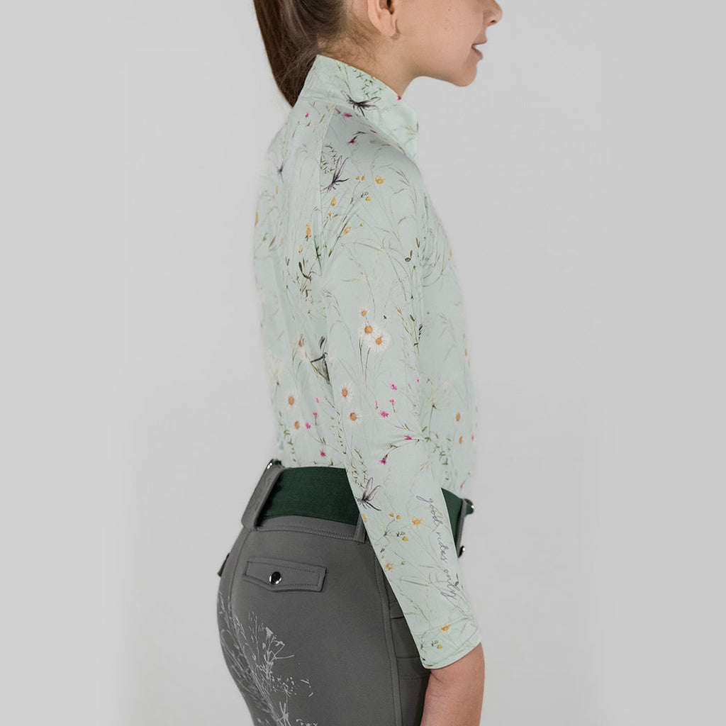 Dapplebay Kids Dragonfly Meadow 1/4 Zip - Long Sleeve