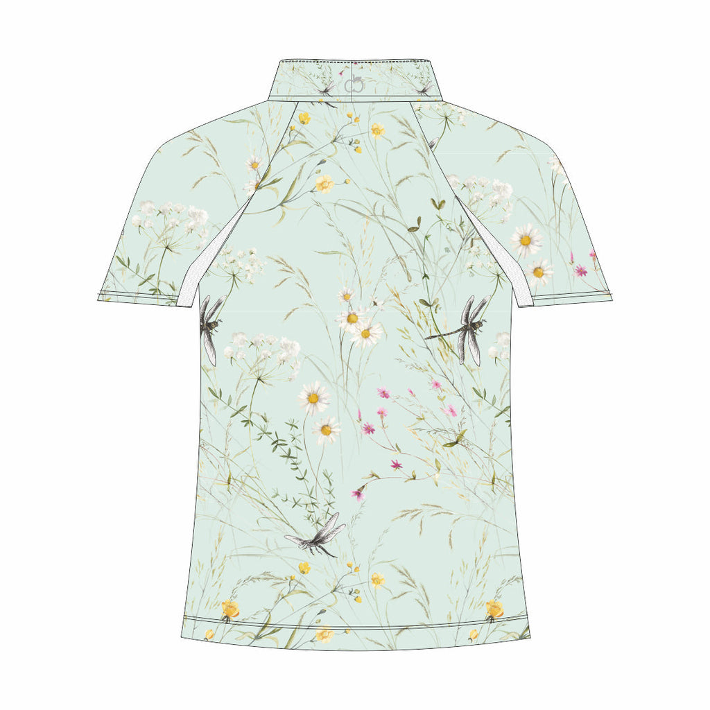 Dapplebay Kids Dragonfly Meadow 1/4 Zip - Short Sleeve