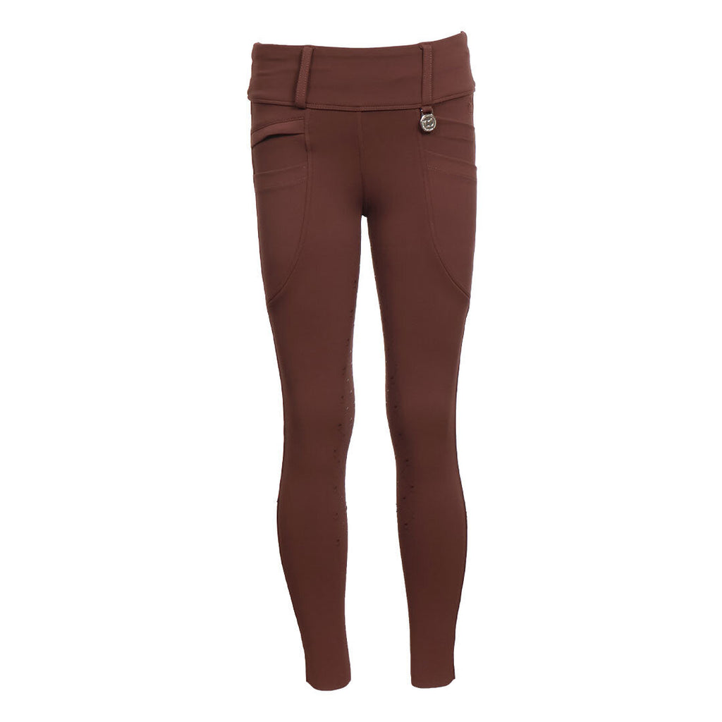 Dapplebay Kids Essential Silicone Full Seat Tights-Chocolate