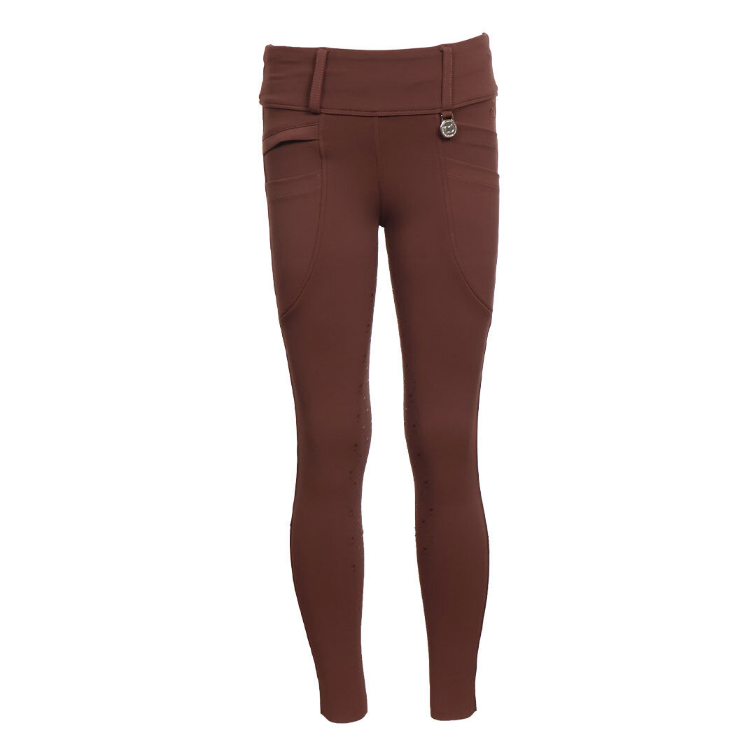 Dapplebay Kids Essential Silicone Full Seat Tights-Chocolate