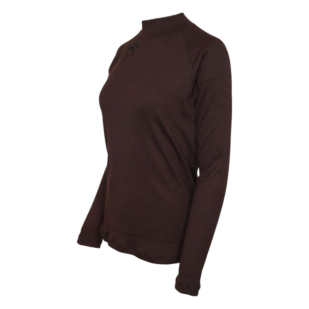 Dapplebay Heirloom Mock Neck Riding Shirt