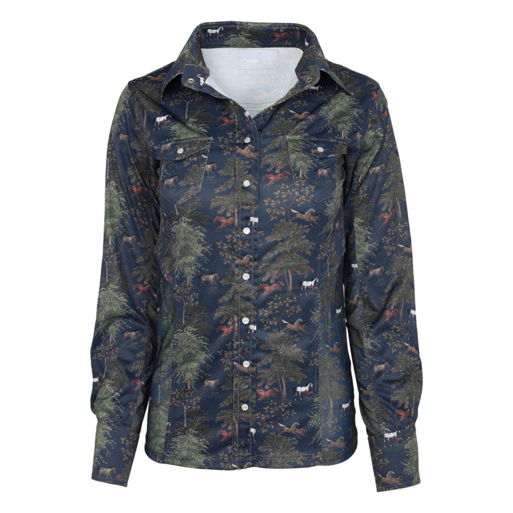 Dapplebay Autumn Toile Western Top