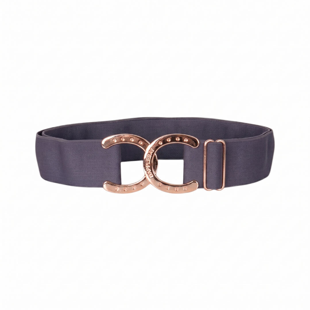 Dapplebay Horse Shoe Belt-Purple Dusk