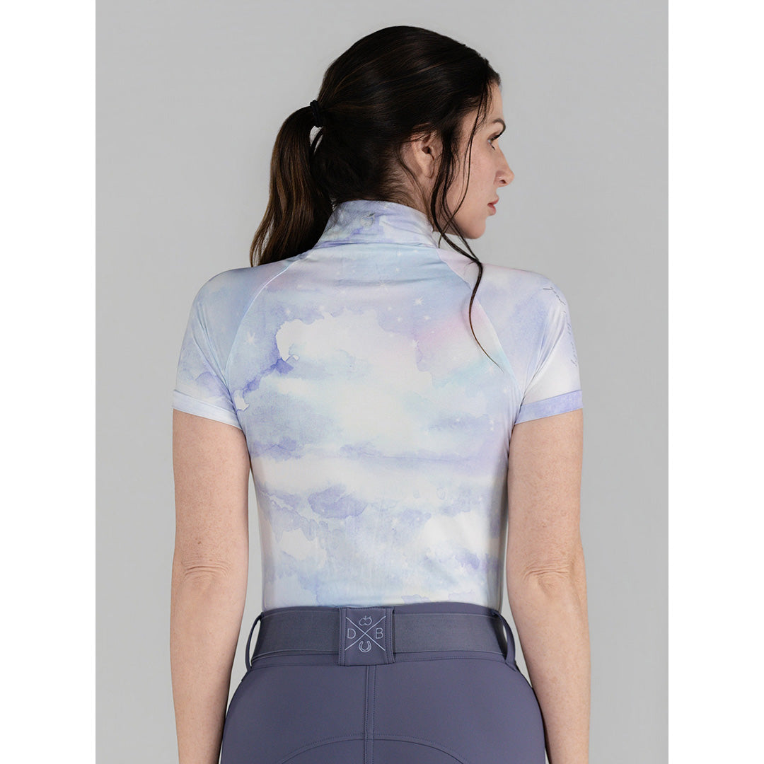 Dapplebay Opalite Skies 1/4 Zip SS Riding Top