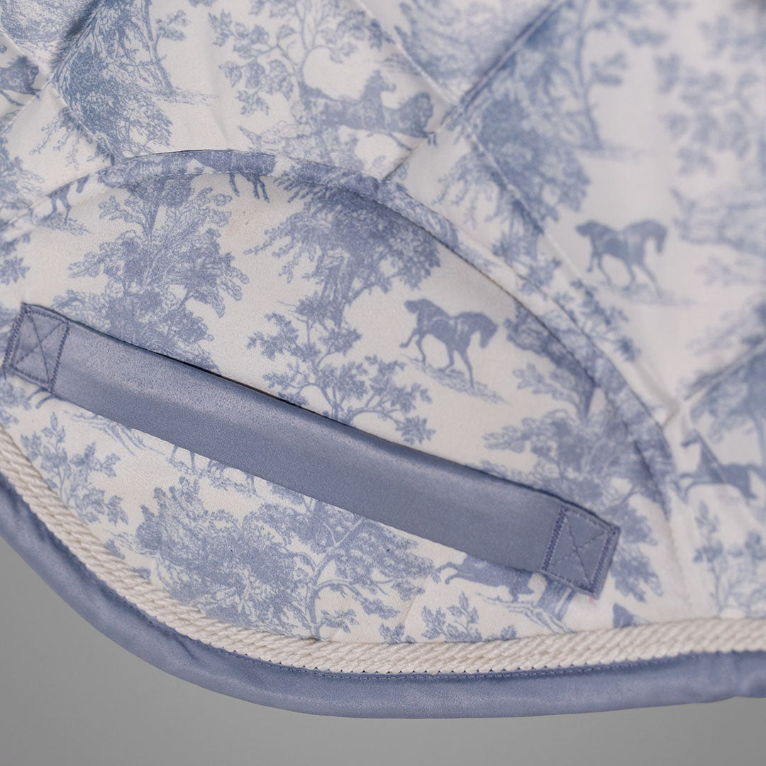 Dapplebay Equestrian Toile XC Saddle Pad-Moonrise