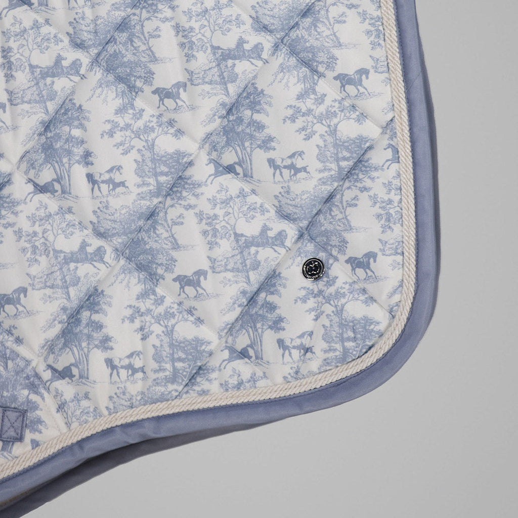 Dapplebay Equestrian Toile XC Saddle Pad-Moonrise