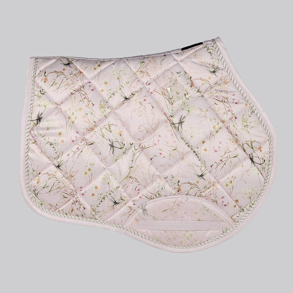 Dapplebay Dragonfly Meadow XC Saddle Pad-Light Pink