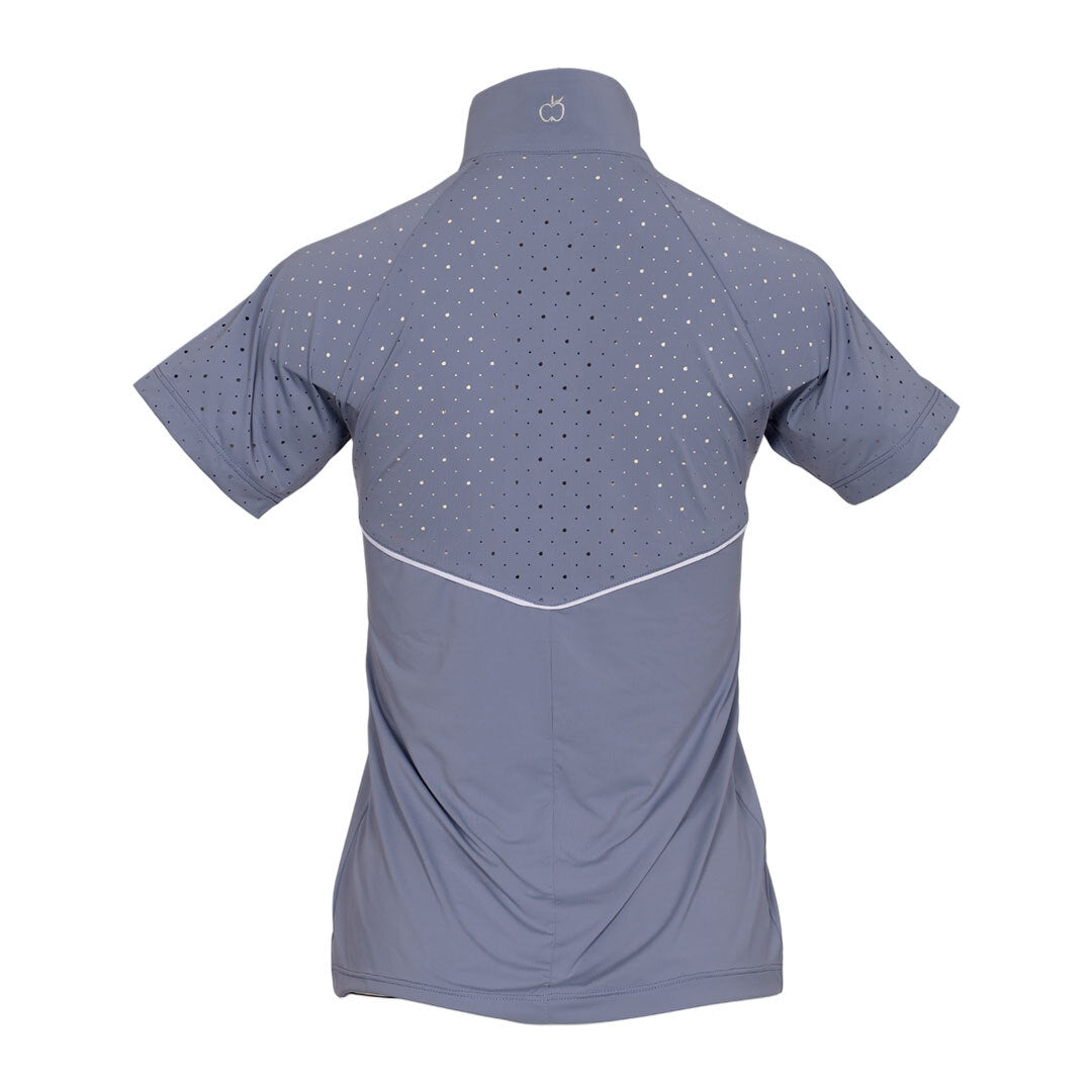 Dapplebay Lady 1/4 Zip Aircut SS Riding Top-Moonrise