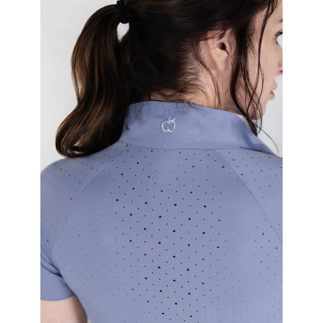 Dapplebay Lady 1/4 Zip Aircut SS Riding Top-Moonrise