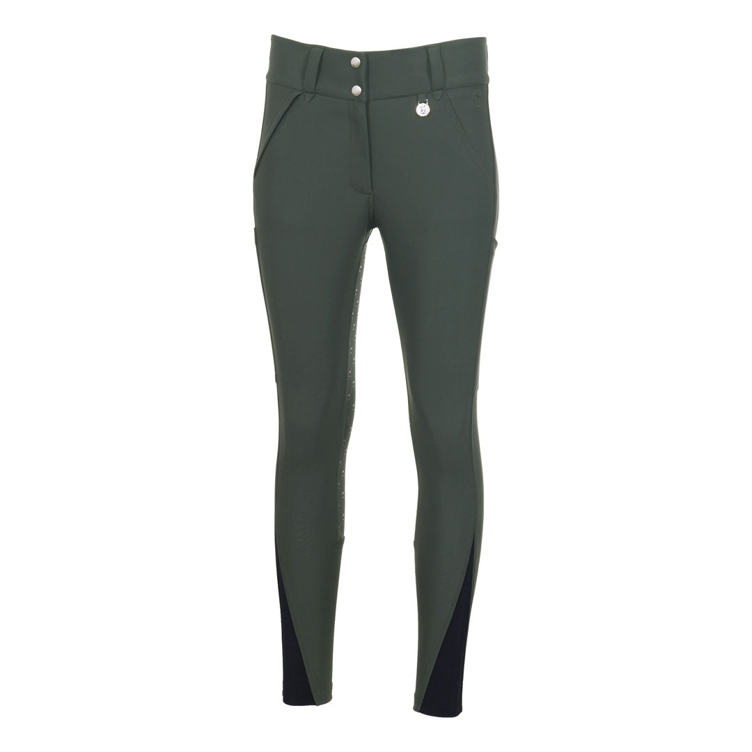 Dapplebay Hybrid Silicone Full Seat Breeches-Rosemary