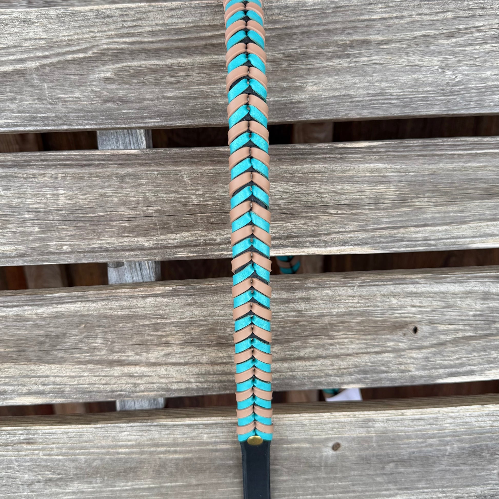 Leather Laced Barrel Reins