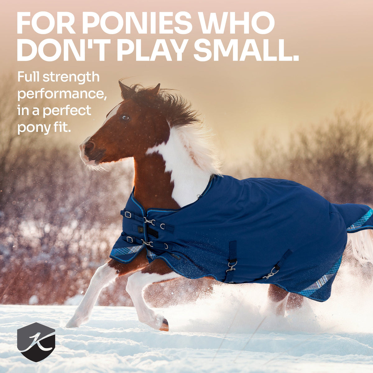 New Pony 180G Medium Weight Winter Neck Warmer - Waterproof & Breathable