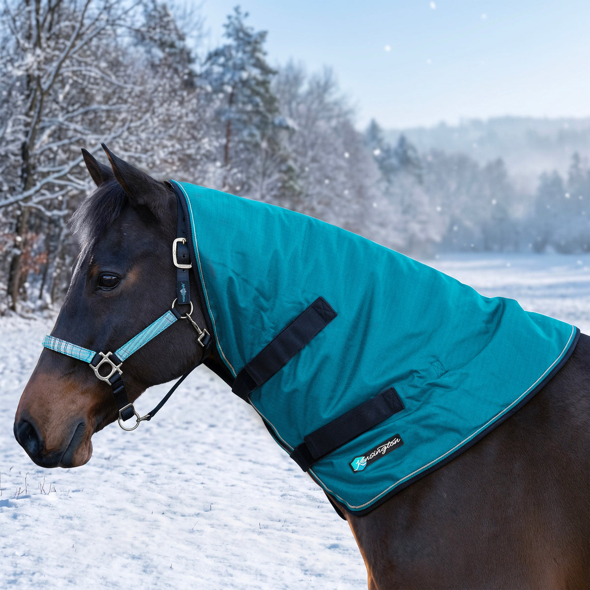 New 1200D Horse 180G Medium Weight Winter Neck Warmer - Waterproof & Breathable