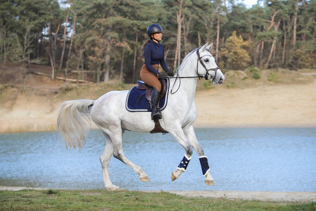 Blue Astra Saddle Pad