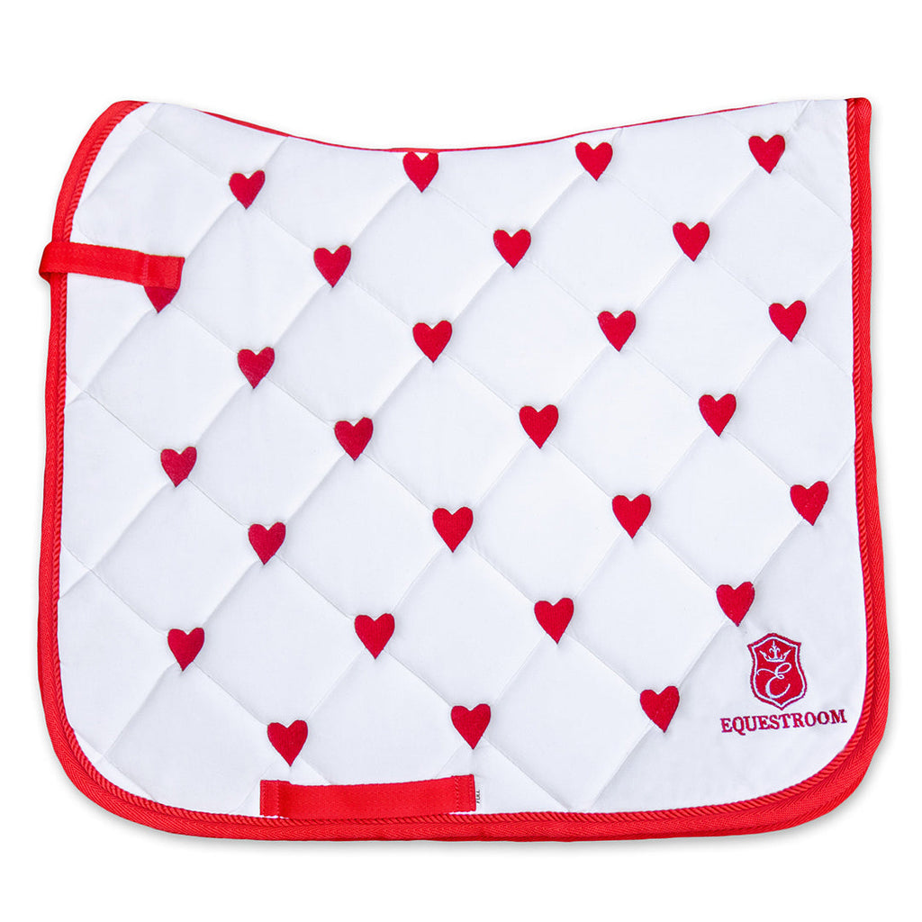 Queen Of Hearts Saddle Pad