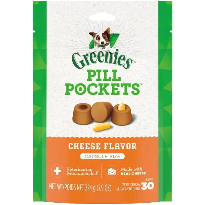 GREENIES Cheese Flavored Capsule Pill Pockets