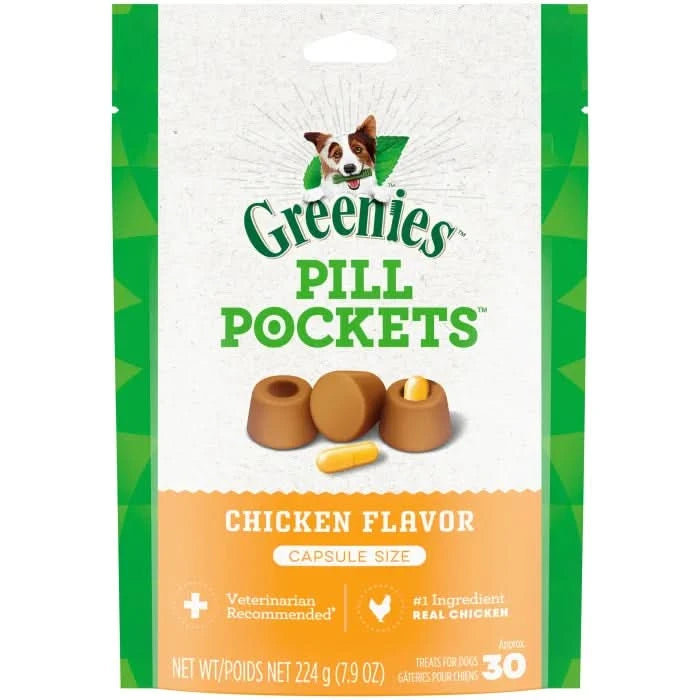 GREENIES Chicken Flavored Capsule Pill Pockets