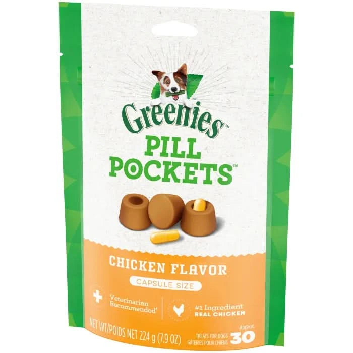 GREENIES Chicken Flavored Capsule Pill Pockets