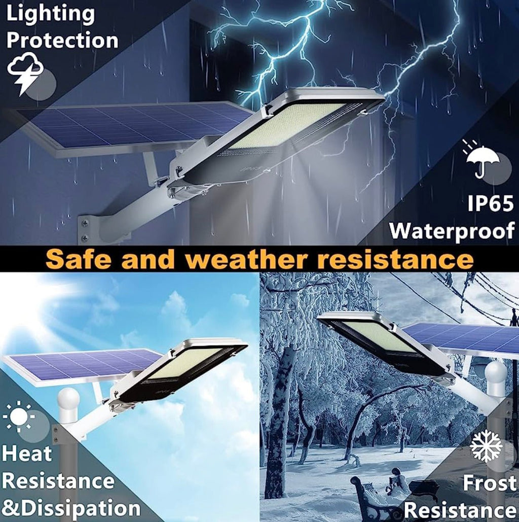 7000W Commercial Solar Street Light Outdoor 135000 Lumens Dusk to Dawn Solar with Remote Control